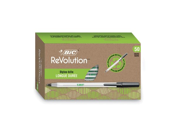 GSME509BK BIC CORP. Ecolutions Round Stic Stick Ballpoint Pen, 1Mm ...