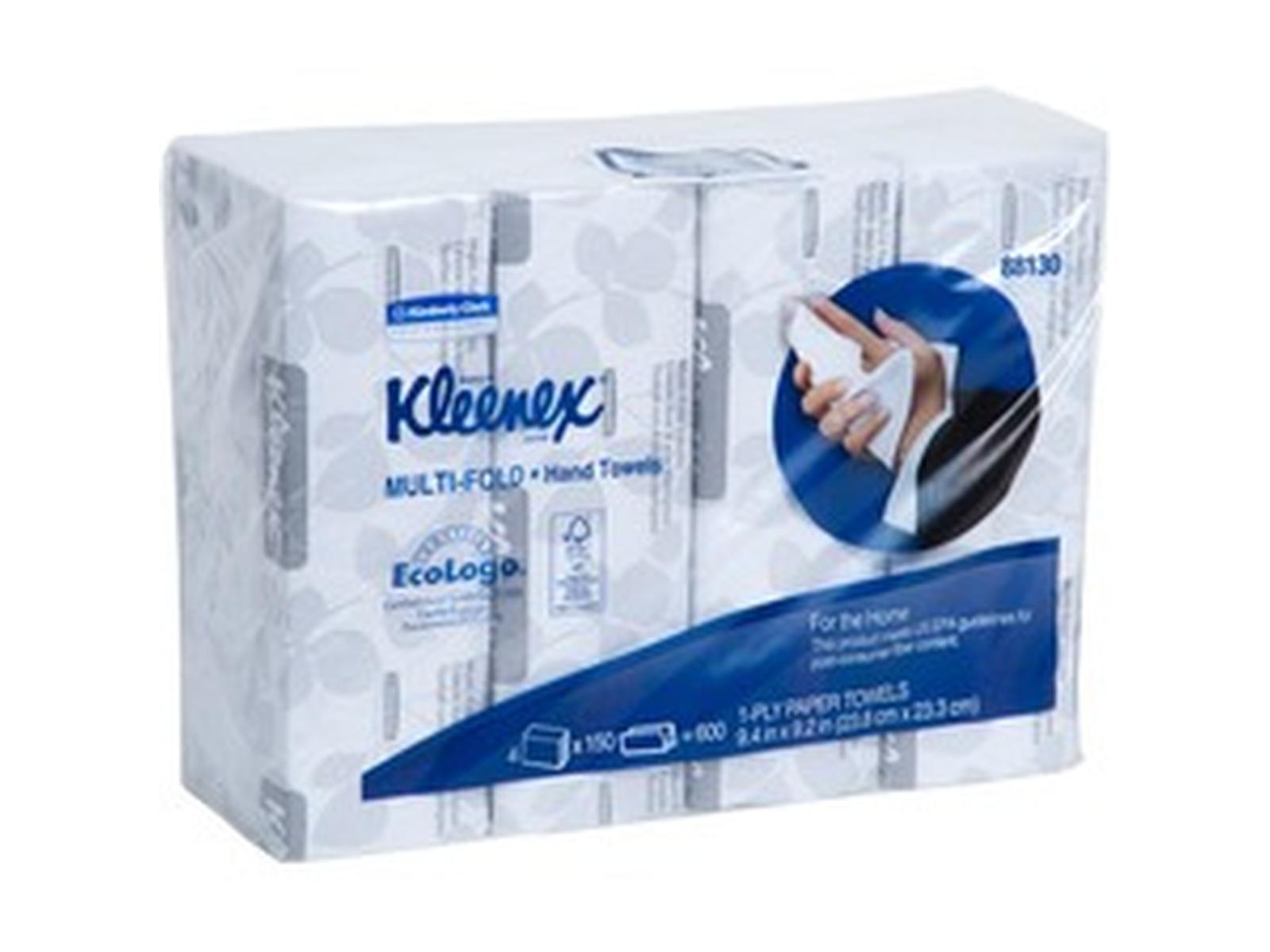 Kleenex KCC Multi-fold Towels - 150 Sheets - 4 bundle/pack, 4 pack/carton
